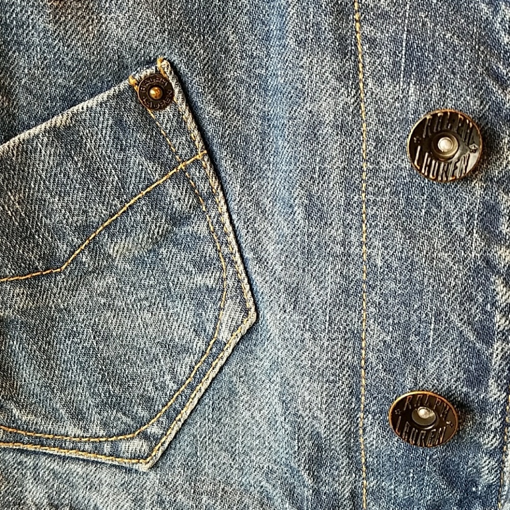 Ralph Lauren cropped jean jacket - Picture 7 of 7